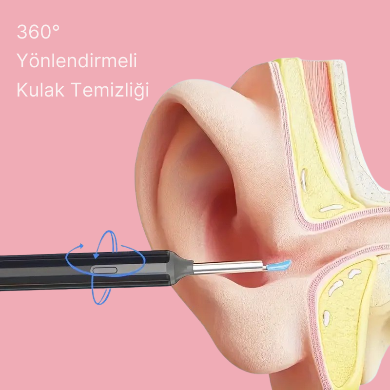 Lunaver™ Akıllı Kulak Temizleme Cihazı