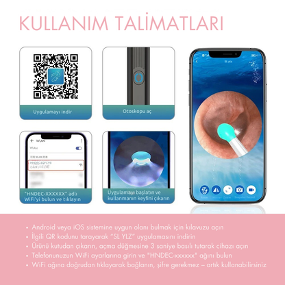 Lunaver™ Akıllı Kulak Temizleme Cihazı